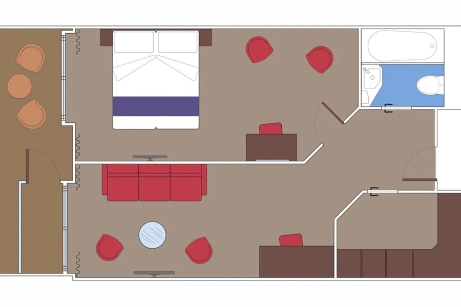 MSC Cruises MSC Seaview Two-Bedroom Grand Suite Aurea Floorplan.jpg